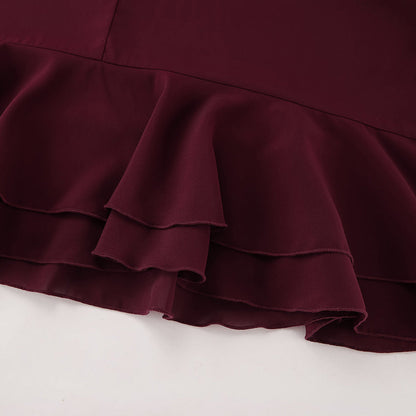 Sansa Top - Maroon
