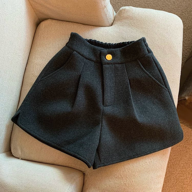 Katharine Tailored High-Waist Shorts