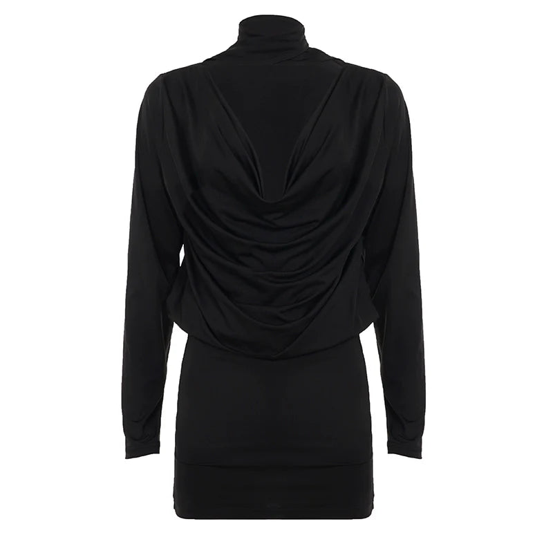 Monica Collared Bodycon Mini Dress