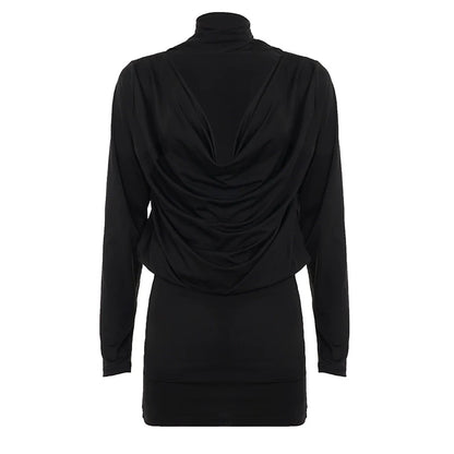 Monica Collared Bodycon Mini Dress