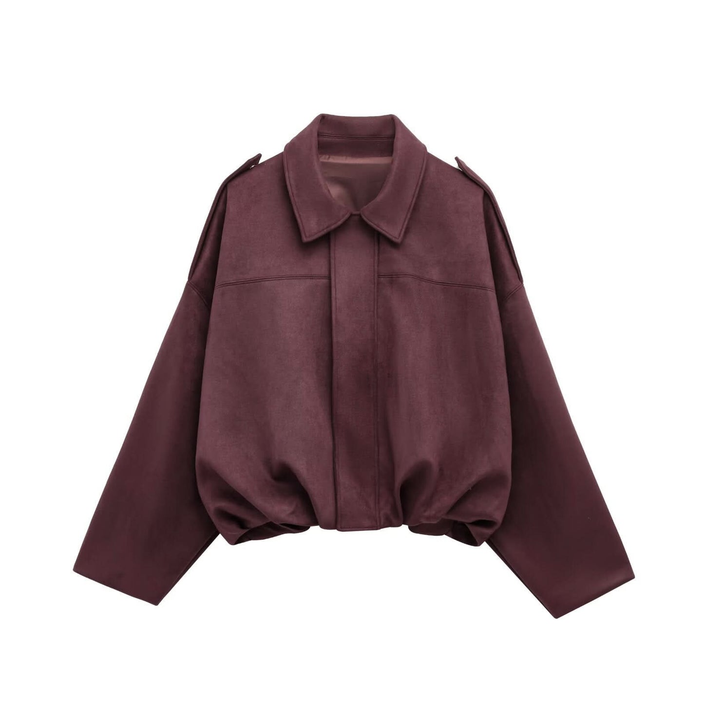MARA | ELEGANT SUEDE LOOSE JACKET