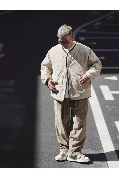 Short Double-Sided Down Jacket