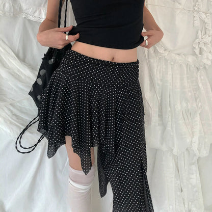 Sephora Asymmetric Polka Skirt