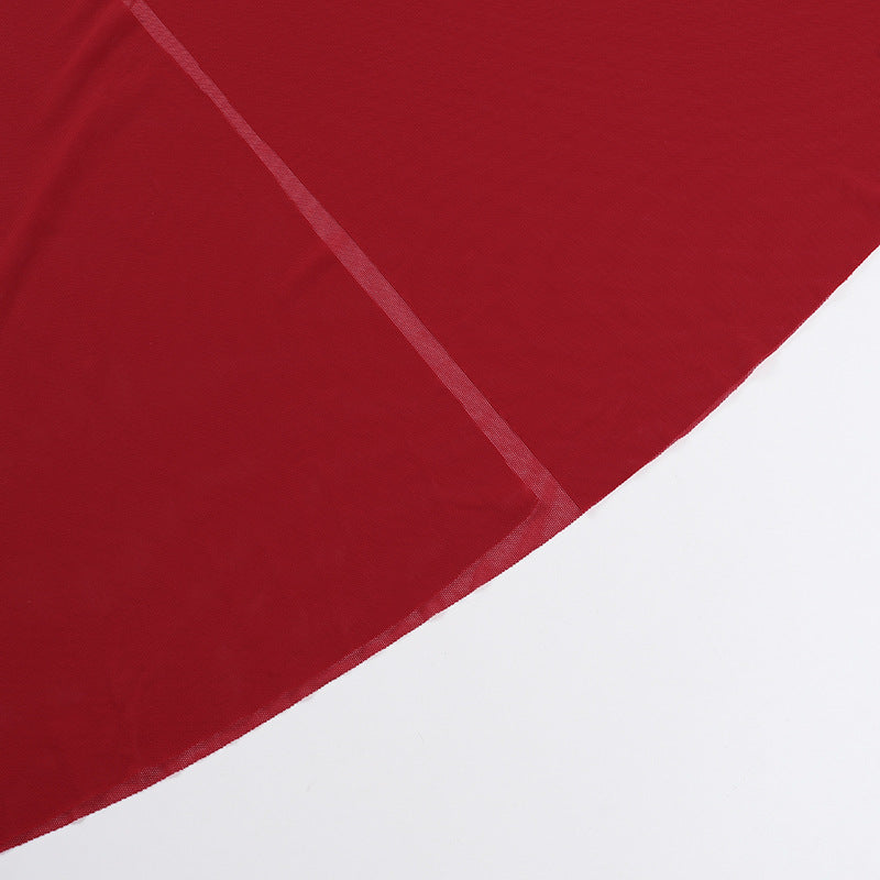 Raze Halter Dress - Red
