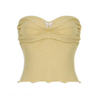 Cadence Strapless Crop Top