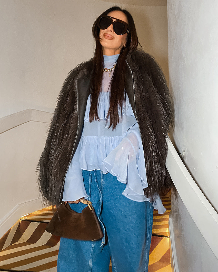 Elise Top - Blue