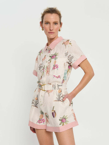 Cole Romper - Pink