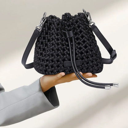 Silk Woven Handbag by Marcella