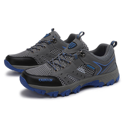 Women's Breathable Mesh Running Sneakers With Secure Lace Up Fit