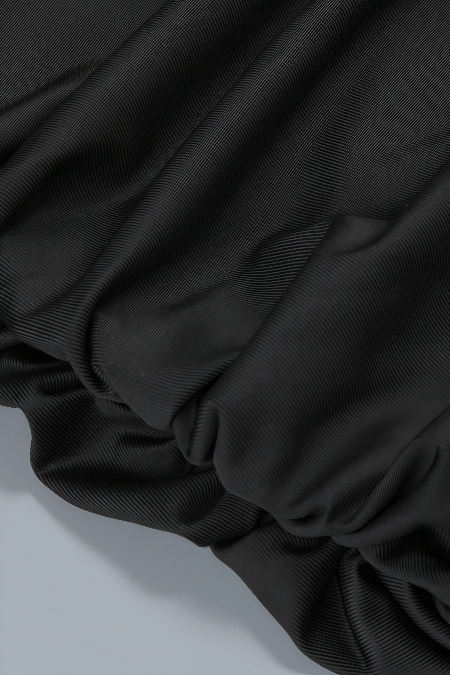 Lazze Black plunge Cowl Neck Maxi Dress
