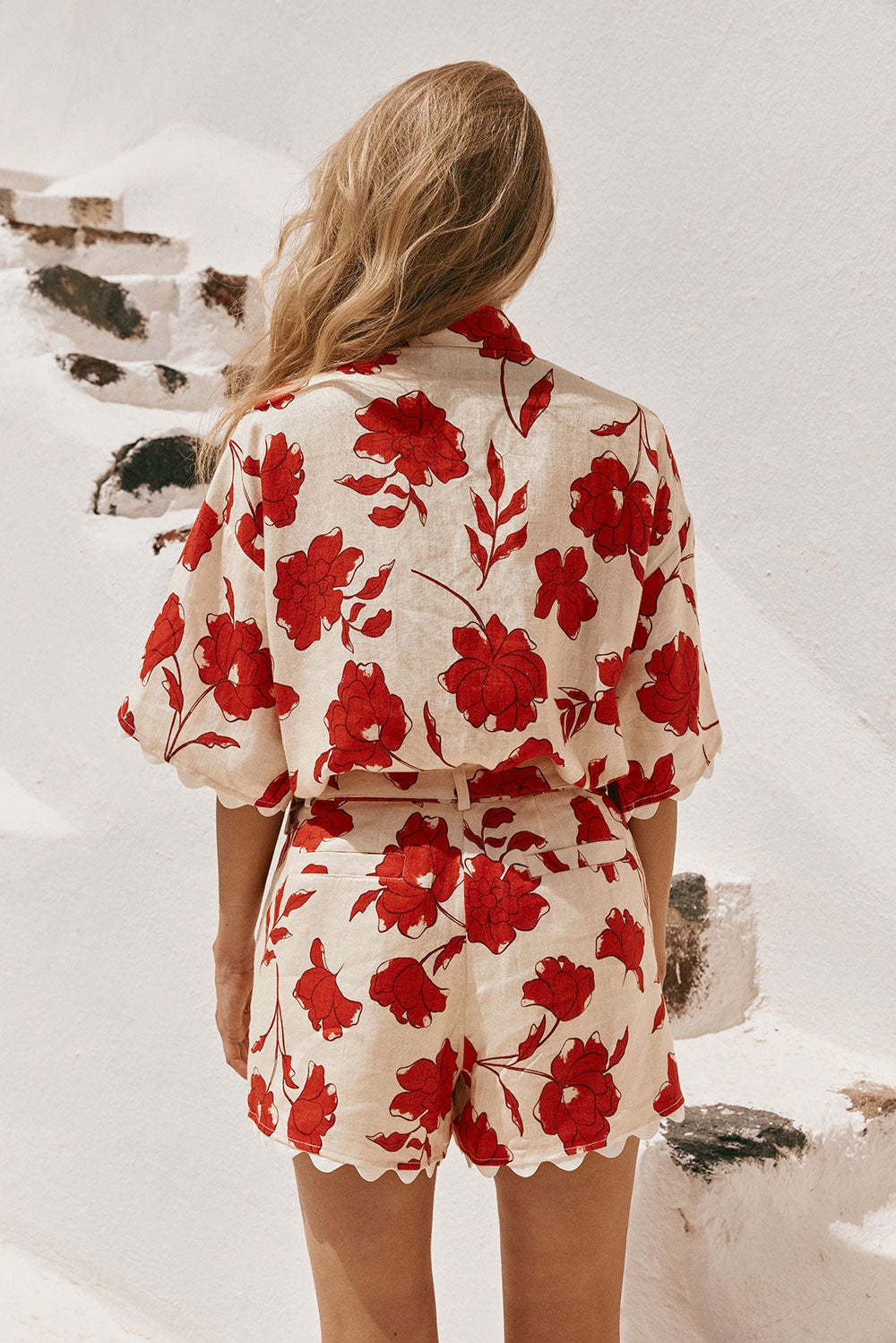 Bohen Co-Ord - Red