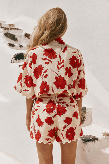 Bohen Co-Ord - Red