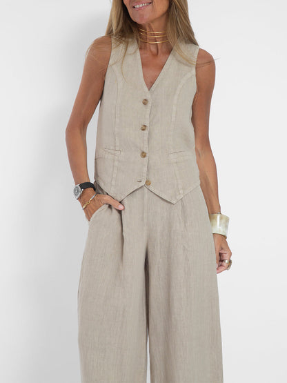 Fashion Vest Trousers Sets
