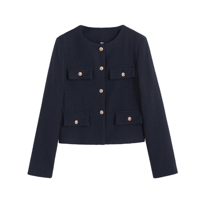 Sunday Bouclé Button Coat