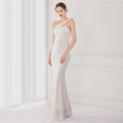 Dream Socialite Gathering Party Evening Dress Long Toast Host Dress