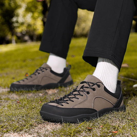 Women's Breathable Hiking Shoes With Non-Slip Sole And Lace Up Fit