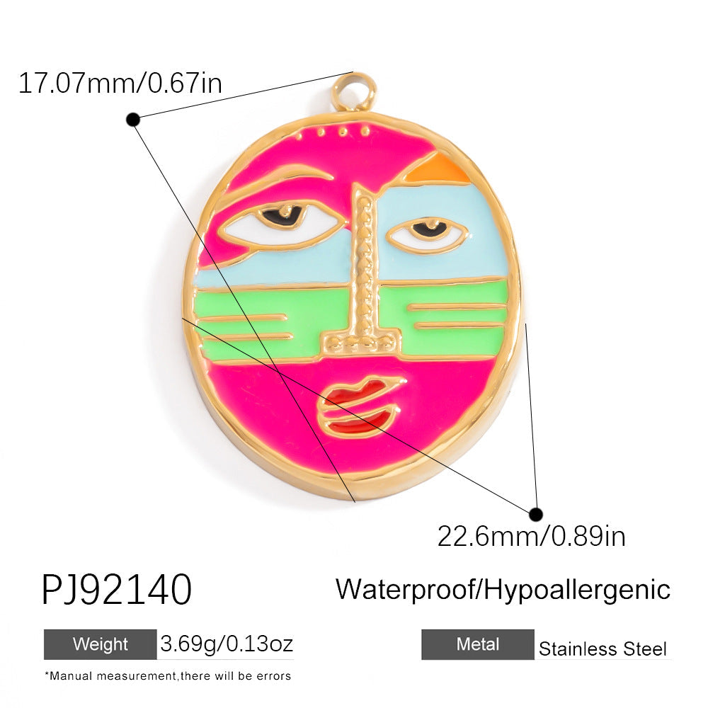 Timeless Evil Eye Stainless Steel Necklace – Protective Charm Pendant
