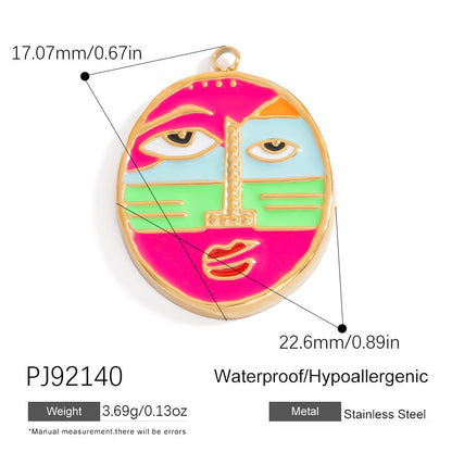 Timeless Evil Eye Stainless Steel Necklace – Protective Charm Pendant