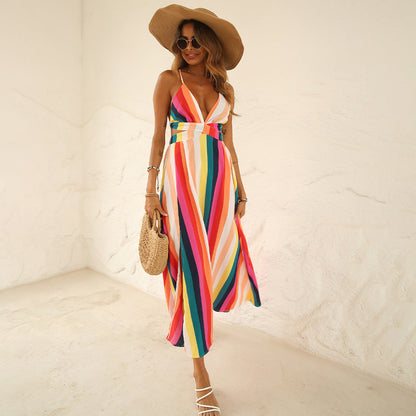 Nicoya Metallic Maxi Dress