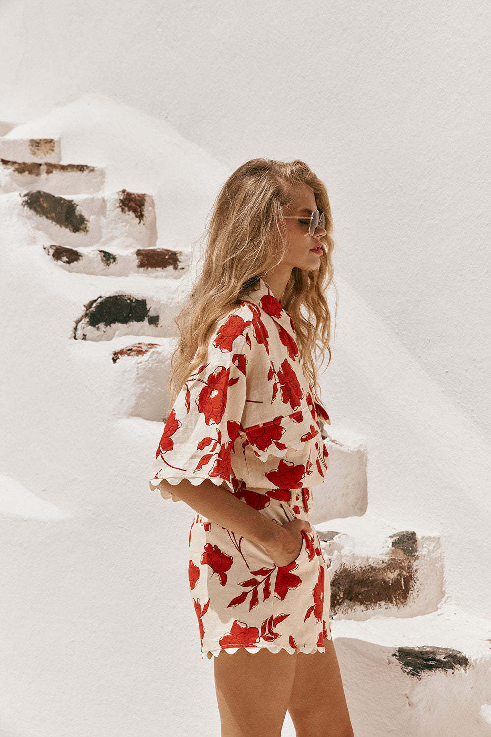 Bohen Co-Ord - Red