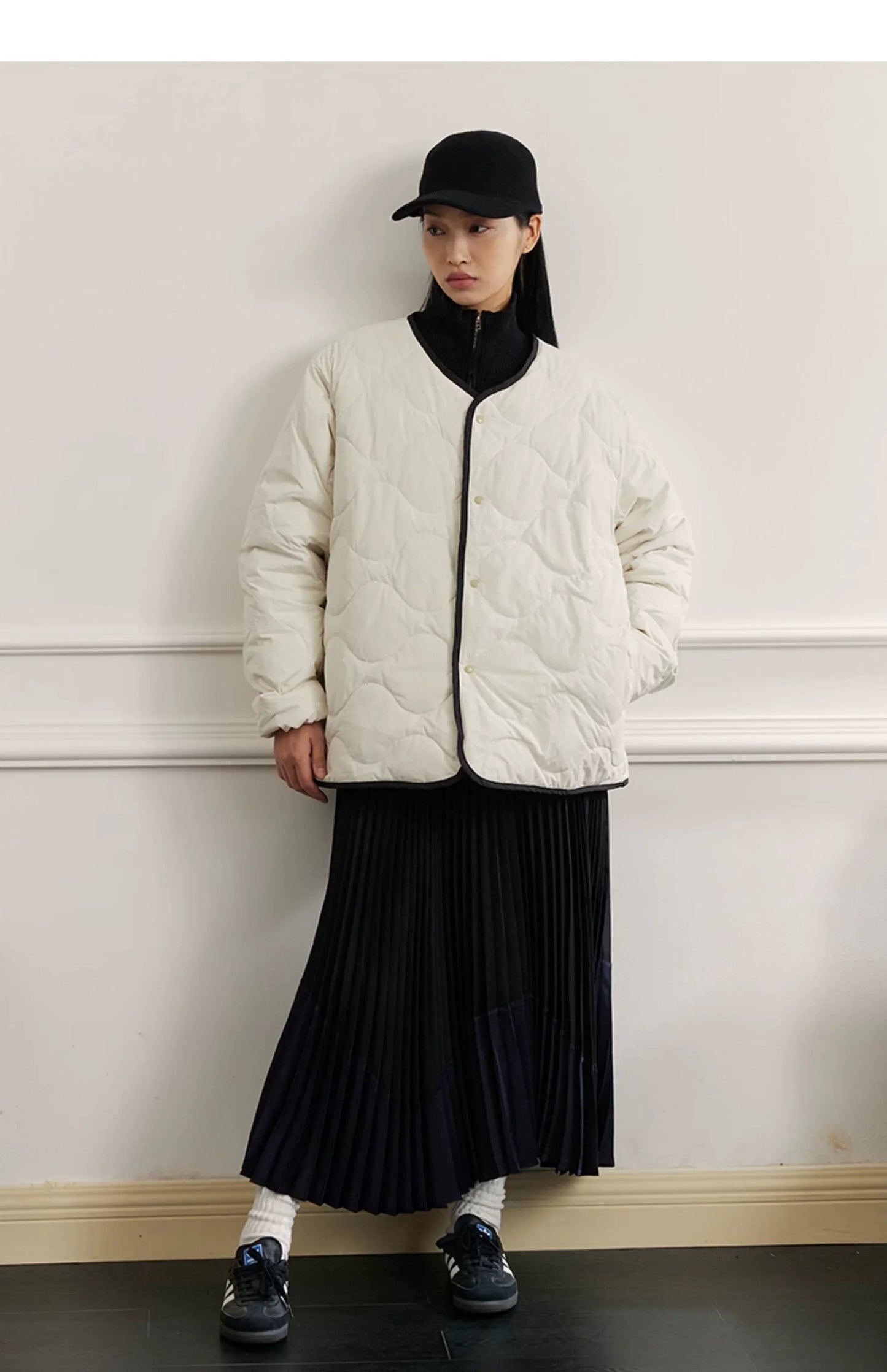 Short Double-Sided Down Jacket