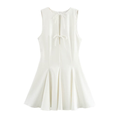 Amara Bow Mini Dress
