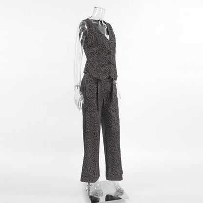 Slayday Co-ord - Brown