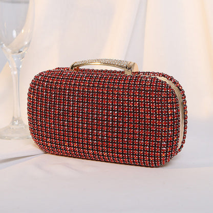 Diamond Encrusted Clutch Bag by Sara