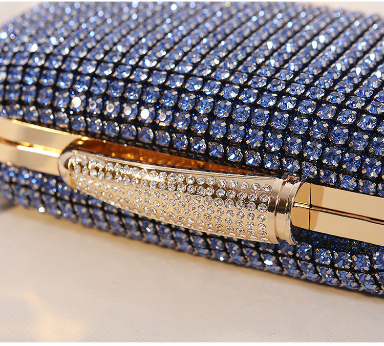 Diamond Encrusted Clutch Bag by Sara