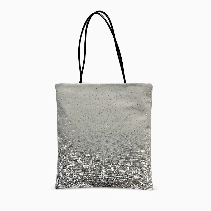 Gradient Rhinestones Tote Bag by Karen
