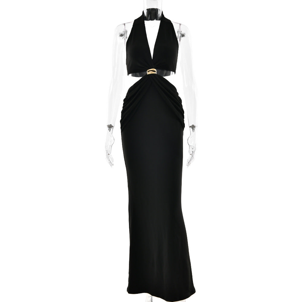 Yaren Maxi Dress- Black