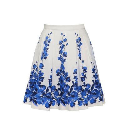 Monte Coast  Swimsuit Short Skirt Set - Blue
