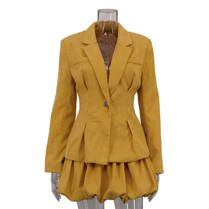 Tumblr Girl Co-Ord Set - Yellow