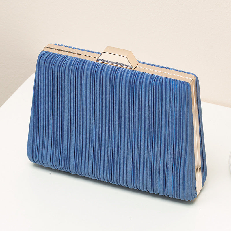 Kaydence Blue Evening Clutch Bag
