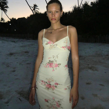 Sophya Maxi Floral Dress