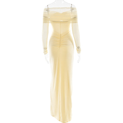 Siela Maxi Dress - Yellow
