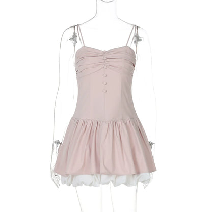 Dejah Pink Ballet Mini Dress