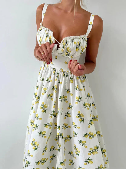 Side Split Maxi Dress Floral Off Shoulder Beach Outfit