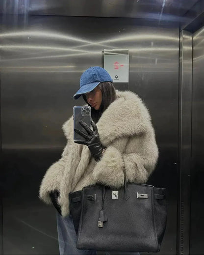 Tess Faux Fur Coat