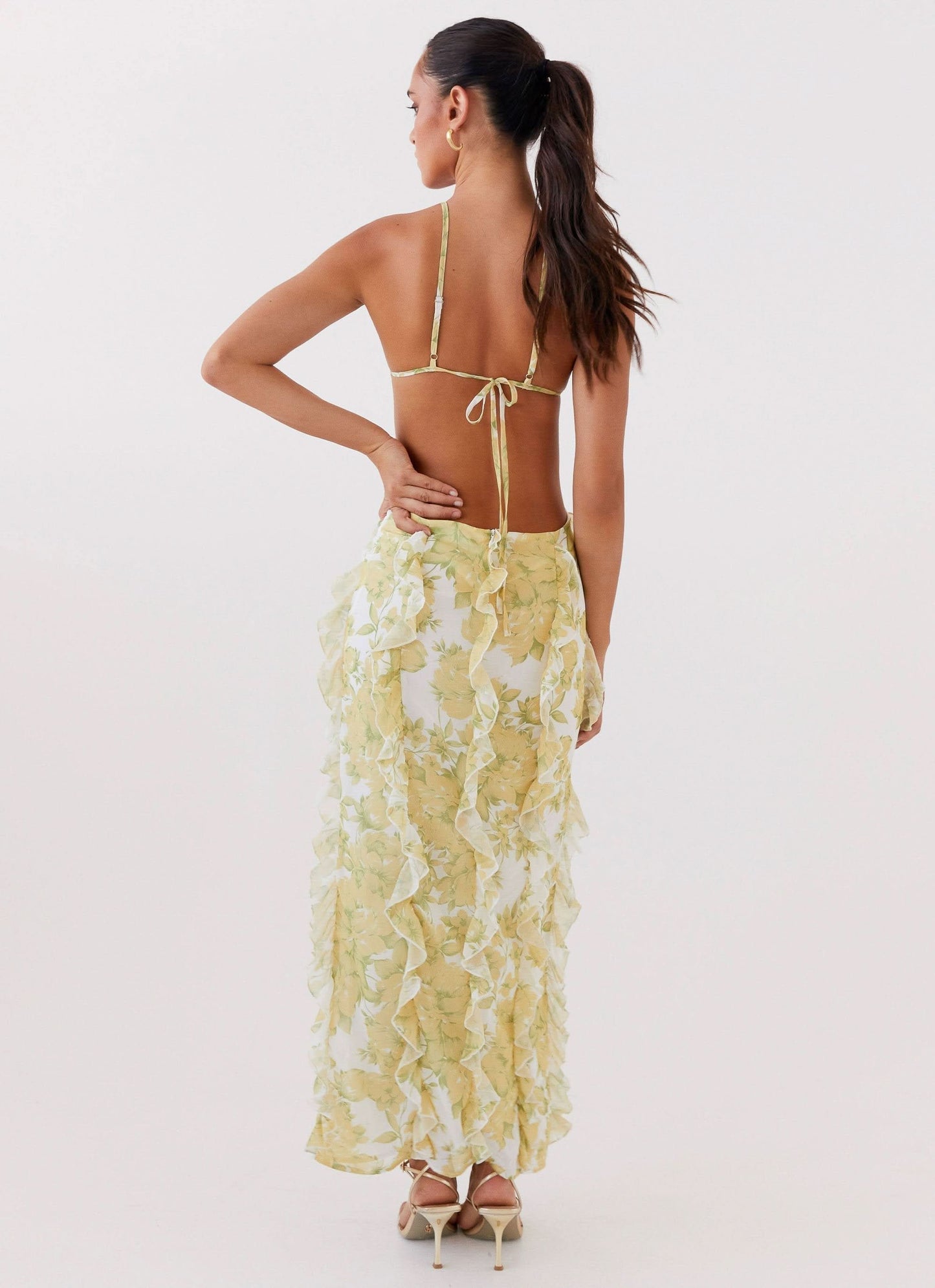 Marly Ruffle Maxi Dress