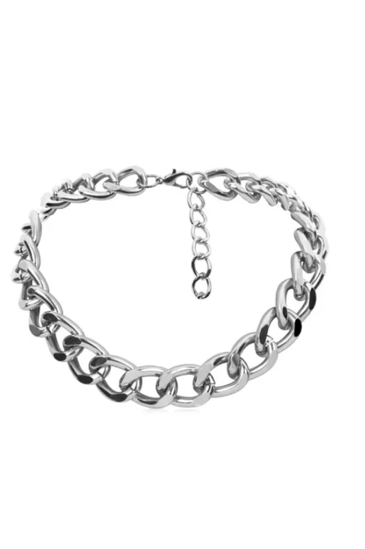 Link Chain Collarbone Necklace