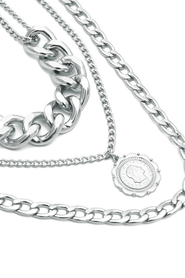 Cuban Choker Necklace Punk Style Miami