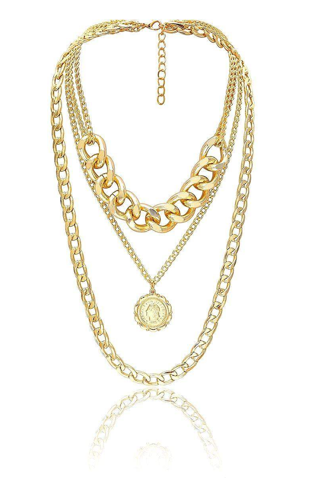 Cuban Choker Necklace Punk Style Miami