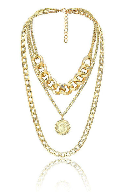 Cuban Choker Necklace Punk Style Miami