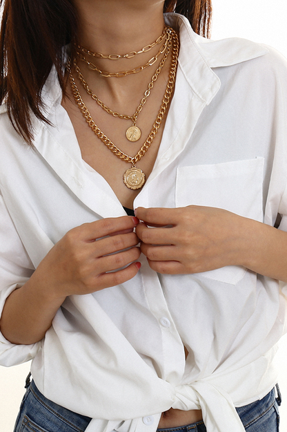 Cuban Choker Necklace Punk Style Miami