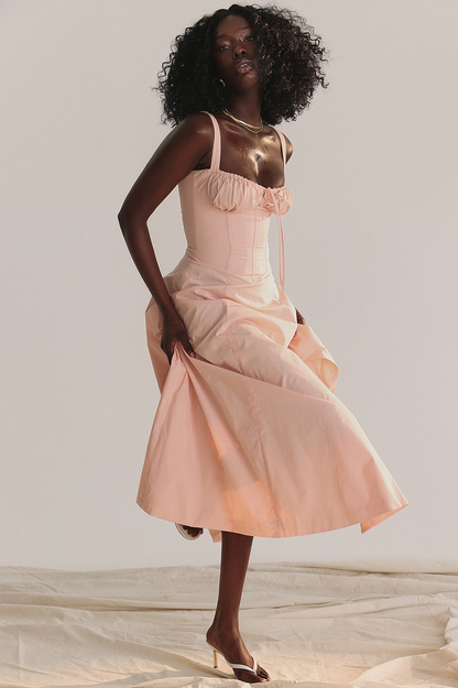 Carmen Pink Tunic Sundress