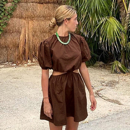 "Loudya" asymmetrical dress