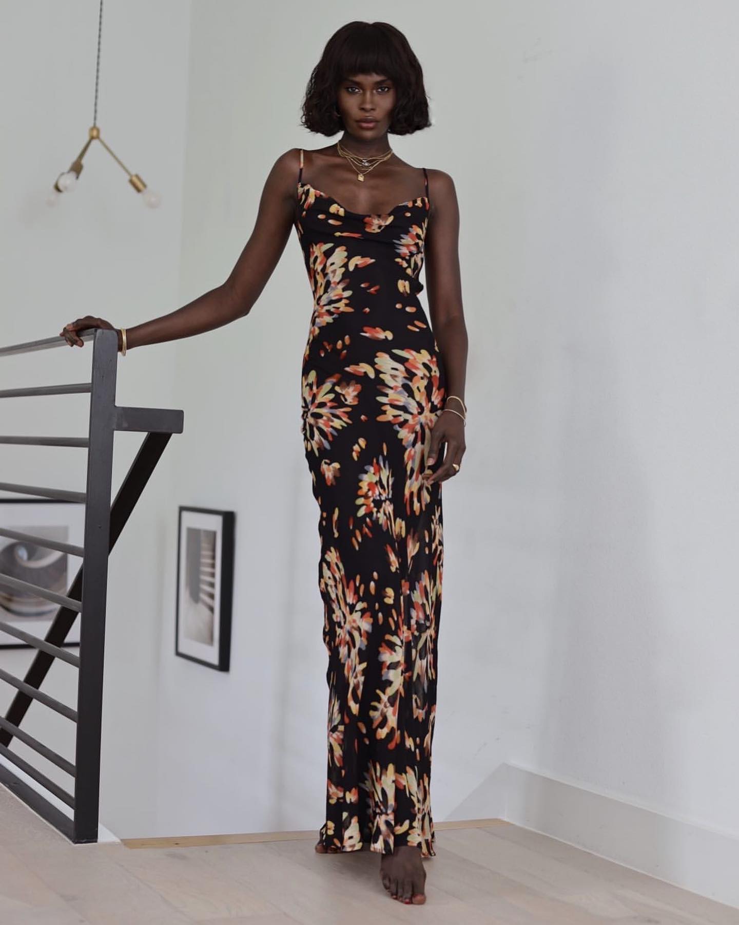 "Arya" long dress