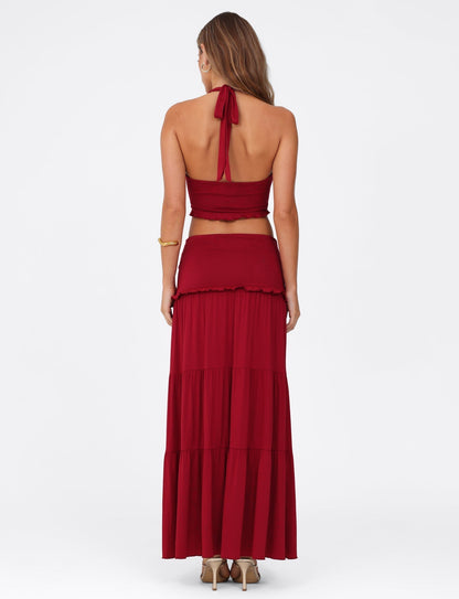 | Twist-front detail co-ord set
