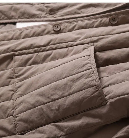 | Quilted Hooded Coat